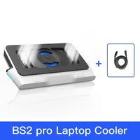Flydigi-enfriador para ordenador portátil BS2/BS2 pro, presión de Overclocking, aire, reducción de ruido Dual, soporte inteligente de frecuencia Variable para ordenador