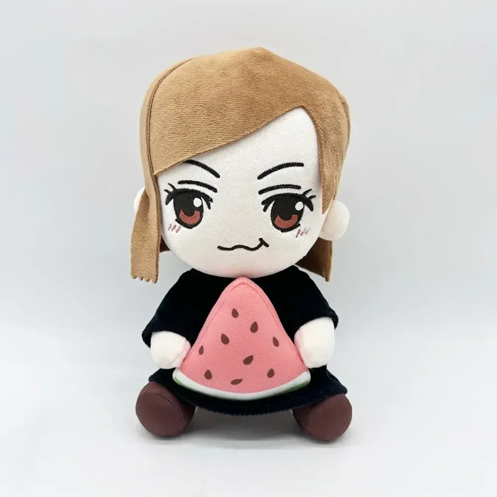 Jujutsu Kaisen Plush Dolls Kugisaki Nobara Watermelon Sitting Taito 24cm Plush Anime Plush Cartoon Soft Stuffed Kids Toys Gifts