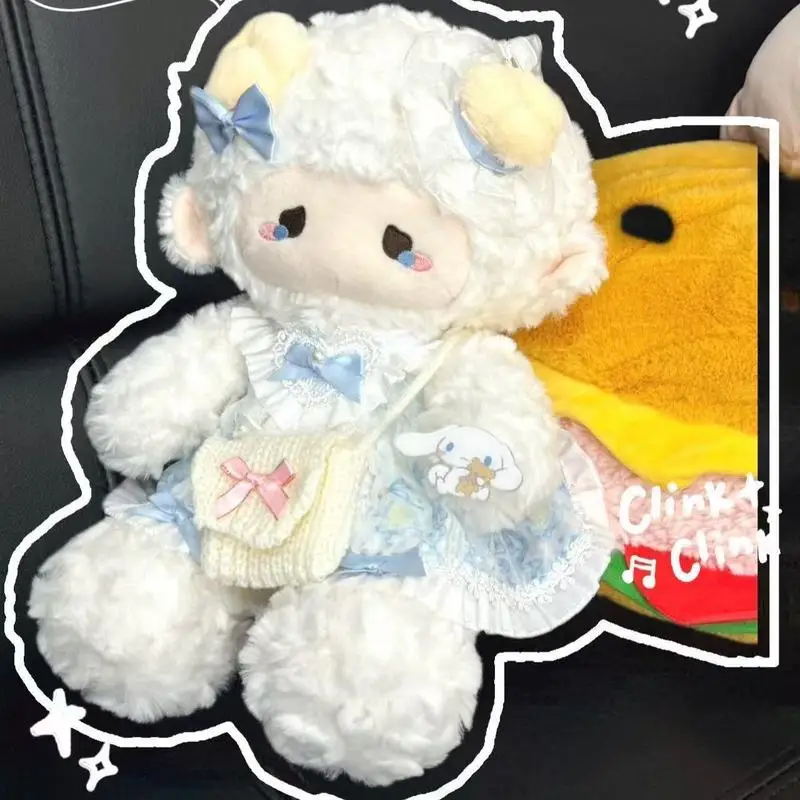 

35 см Kawaii милые красивые пышные куклы-ягненки милые плюшевые куклы-супроводящие и успокаивающие спальные куклы подарки на день рождения кукла игрушка