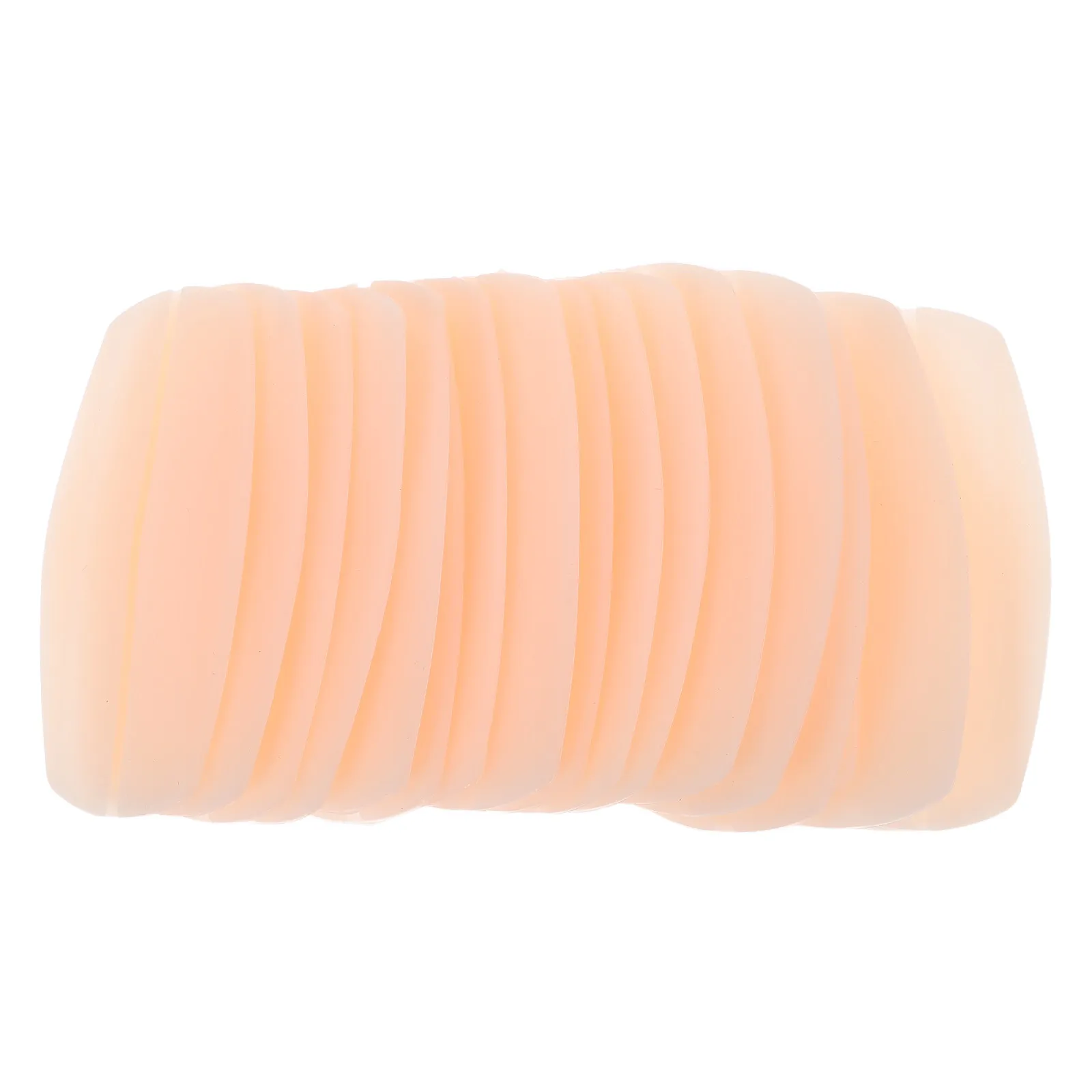 20pcs Invisible Shoulder Pads Silicone Bra Strap Cushions, Anti-Slip Reusable Seamless Bra Pads for Dresses & Tops