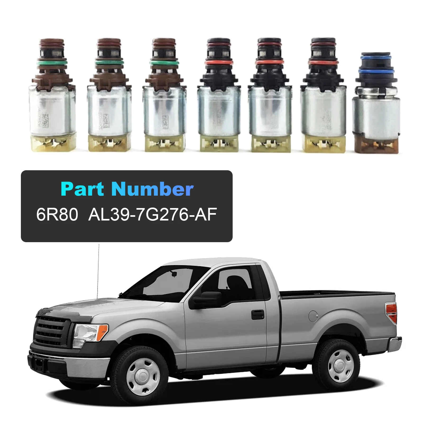 1 Set Transmission Solenoid Valve For Ford F-150 Ranger Explorer 6R80