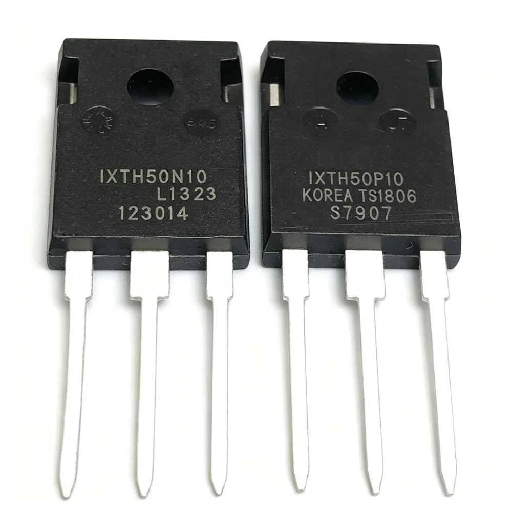 5PCS IXFH60N50P3 500V60A IXTH50N10 IXTH50P10 NP FJAF6810D J6810D G23N60UF FGAF23N60UF 600V 2SC2578 C2578 2SK4124 K4124 500V 20A