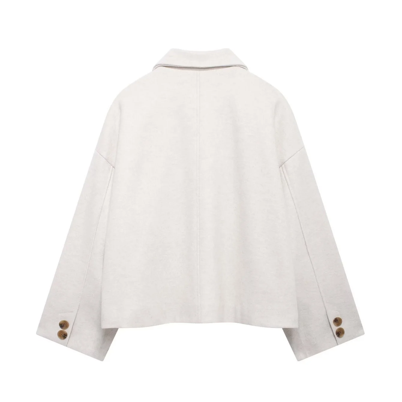 2025, herbst Neue frauen Jacken Mäntel Chic Lose Lange Ärmeln Warme Jacken Mode Elegante Frauen High Street Oberbekleidung