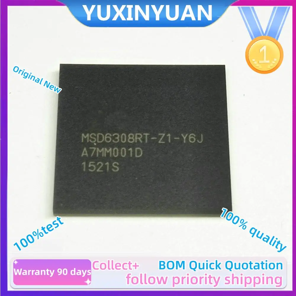 1PCS And New Original  MSD6308RT  MSD6308  MSD6308RT-Z1 MSD6308RT-Z1-Y6J  BGA IC Chip in Stock100%Test 