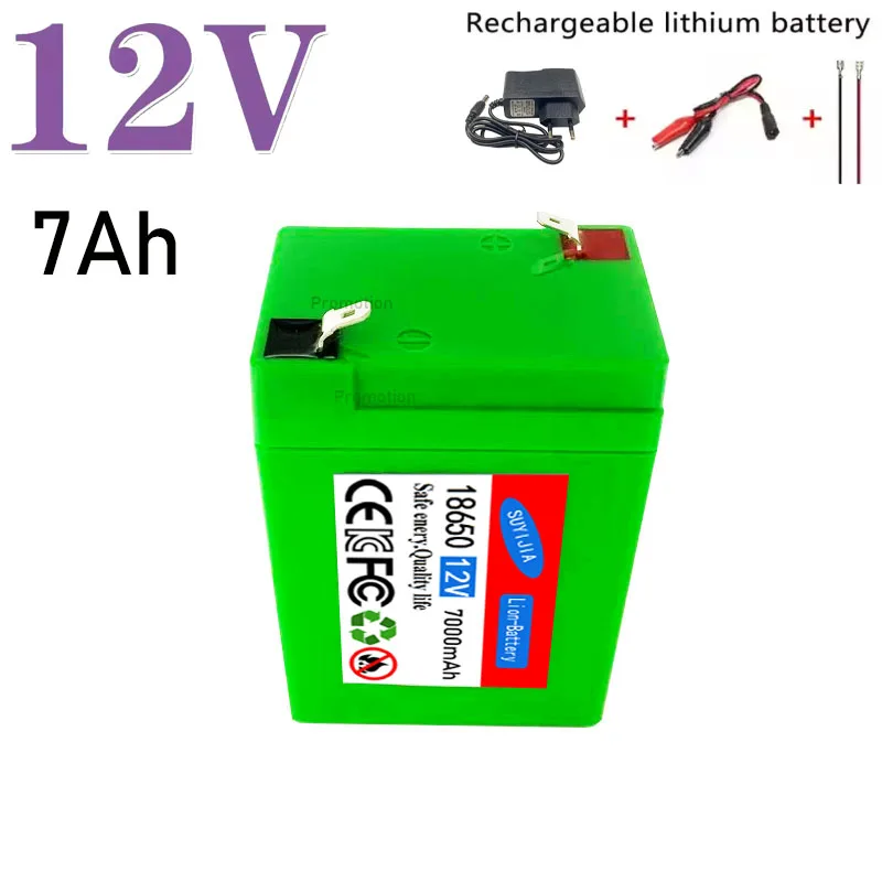 

2025 New Origin 12V 7000mAh Rechargeable Lithium Battery Alternative Lead Batteries for Toy Cars Exterior LED Lighting