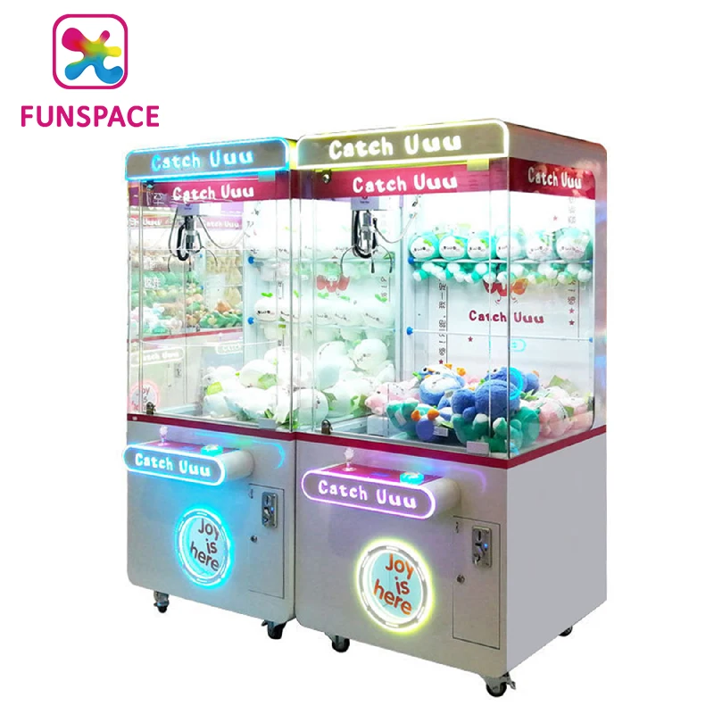 Funspace Doll Park Coin Operated Cheap Arcade Catch Gift Toy Vending Machine Doll Claw Crane Machine