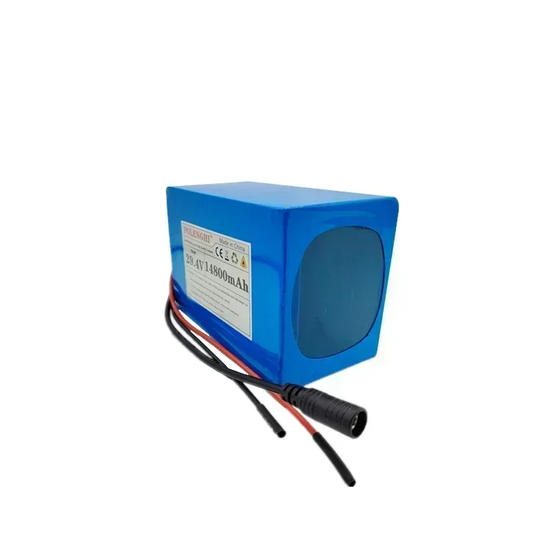 POLENGHI-Batterie lithium-ion 7S4P, véritable capacité, BMS intelligent intégré, 14.8-18Ah, 29.4V, 14800-18000mAh