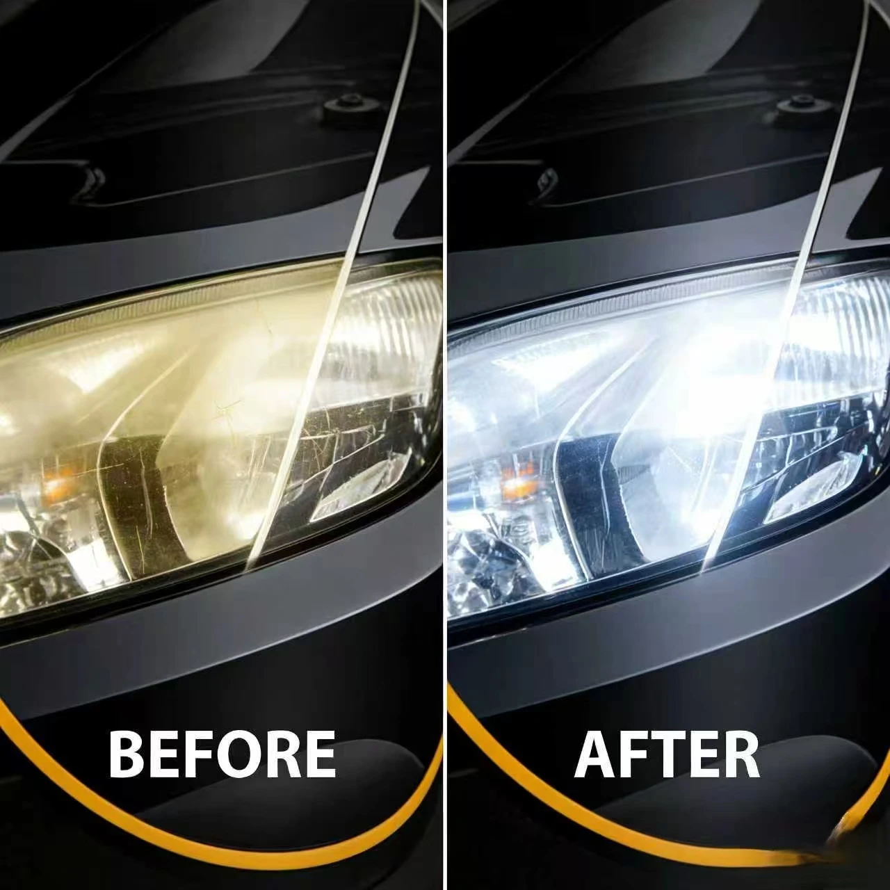 50ML Headlight Refurbishing Polishing Cream for BMW Toyota Car Remove Oxidation Scratches Auto Headlight Restore Clarity Long-La
