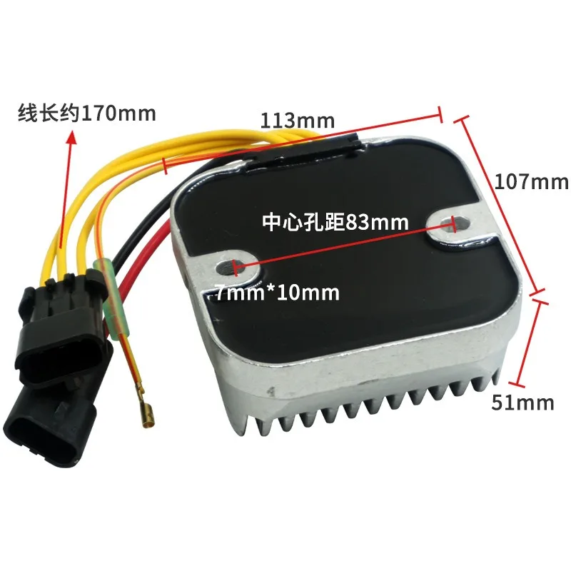 For Motorcycle Polaris Large Displacement, Motorcycle, Voltage Regulator, Rectifier RANGER 800 401
