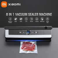 Xiaomi Electric Professional Vacuum Sealer Food Electric Vacuum Kitchen Food Storage Sealing Machine Dry/Wet With LED display