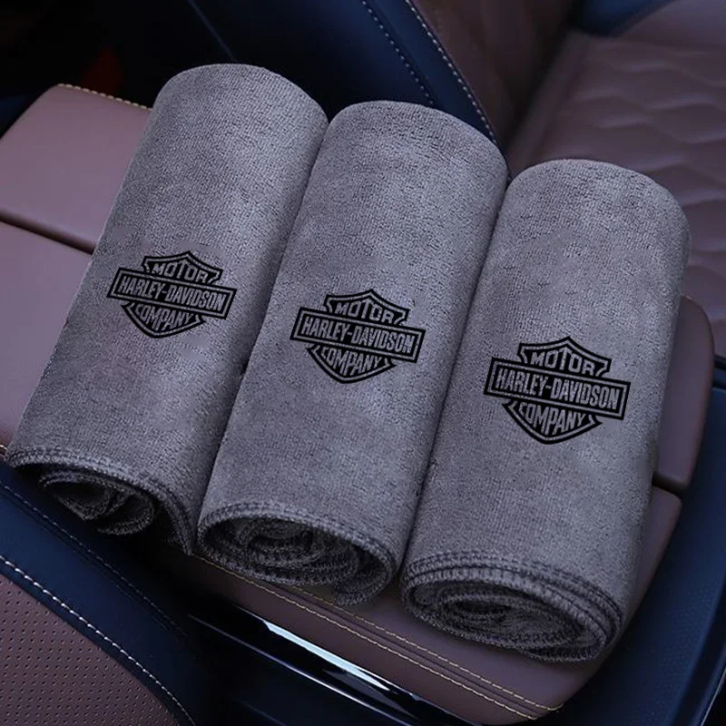 For Harley Davidson Electra Glide Ultra Classic 1250 S PA1250S PA1250 Motorcycle Microfiber Car Wash Towel Cleaning Drying Cloth view 3