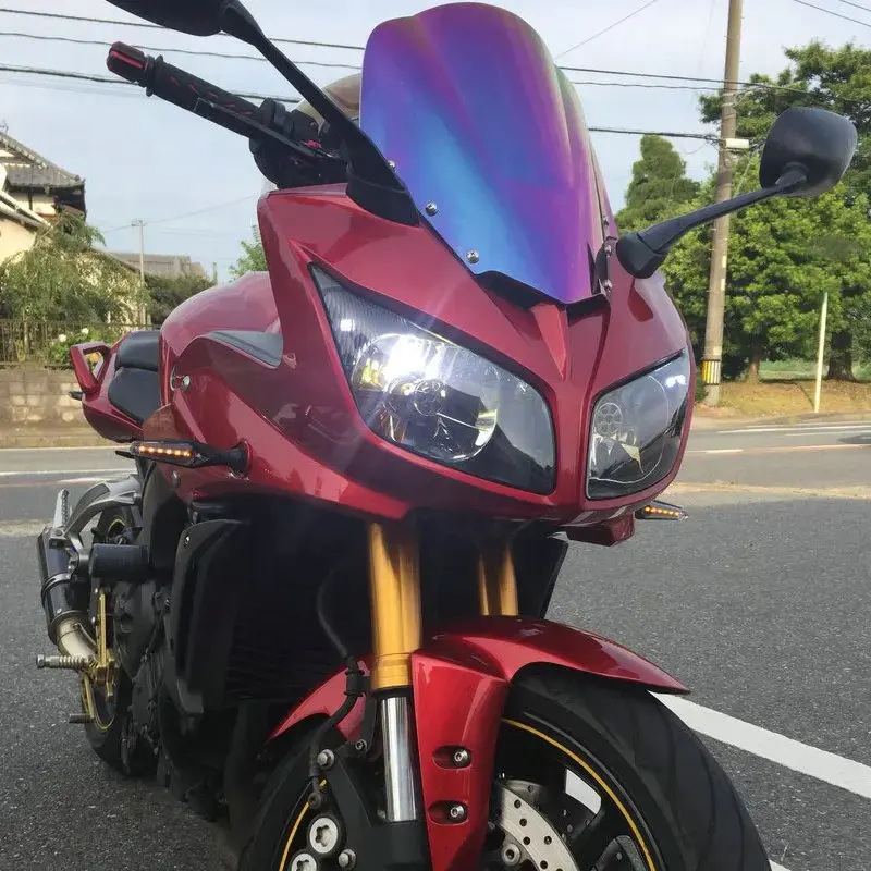 For Yamaha Fazer FZ1 1000 S FZ1S FZS1000 2006 - 2012 2013 2014 2015 Windscreen Screen Wind Deflectors Double Bubble Windshield