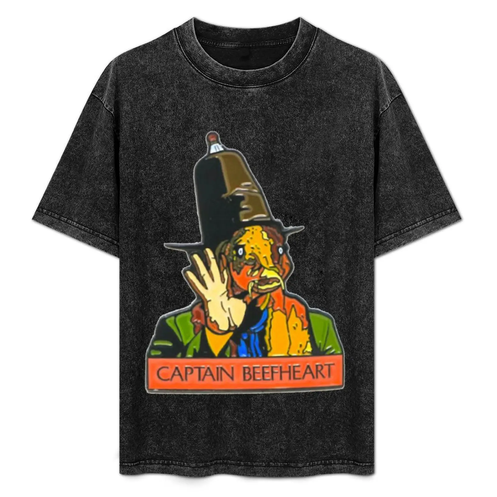 

Vintage Album Cover Captain Beefheart Counter Culture T-Shirt Stain Resistant Casual Tee
