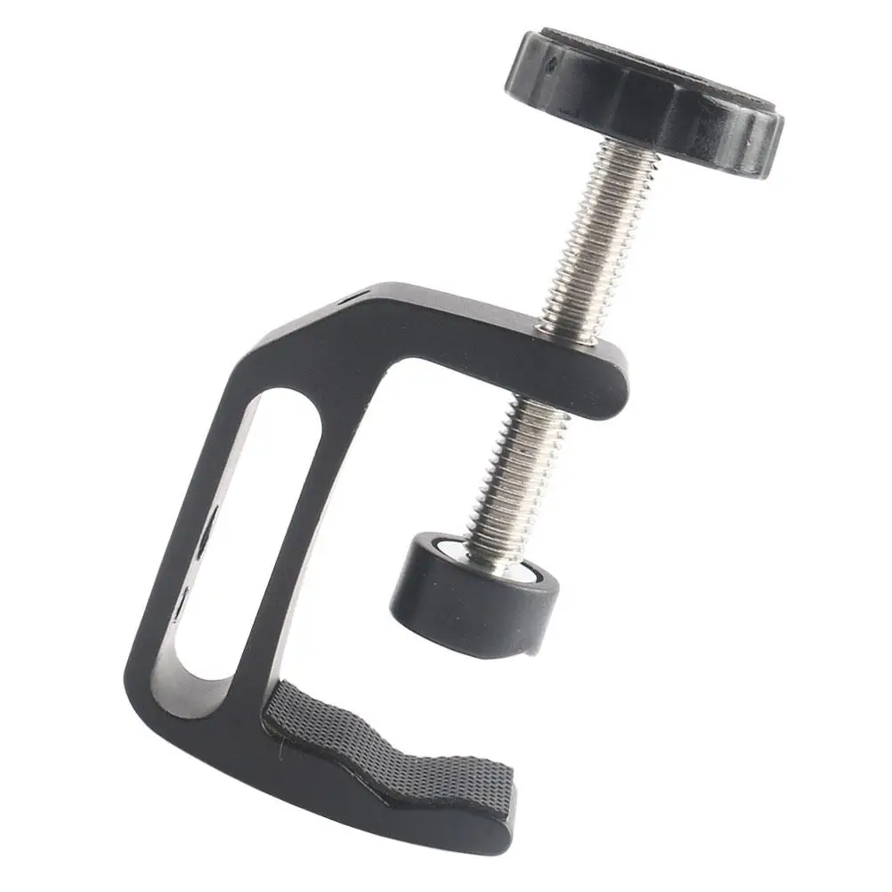 

Adjustable Desktop Mount Clip Holder Durable Plastic Alloy Sturdy Fixing Clamp for Cameras Accessories Portable Easy Use Indoors