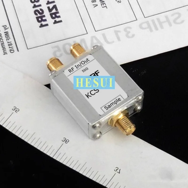 

40dB 2000MHz DC- 2GHz module RF sampler module VHF UHF SW SHORTWAVE Non-directional UWB Frequence sampler module Al shield shell
