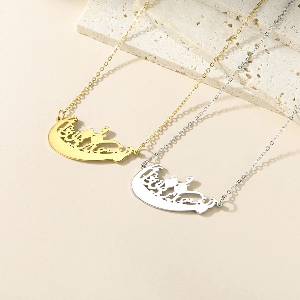 Dawapara Persische iranische Liebe Eshgh Farsi Halskette Persische Kalligraphie Halskette Edelstahl Schmuck Neujahrsgeschenk – Detail 37