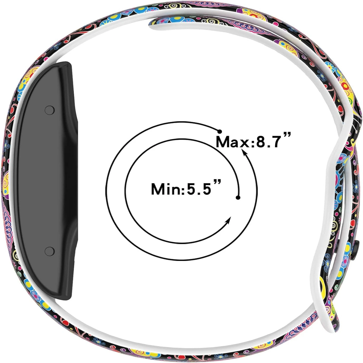 Stylish, chic and adorable soft silicone replacement bands with fadeless prints - perfect accessories for all occasions. These t