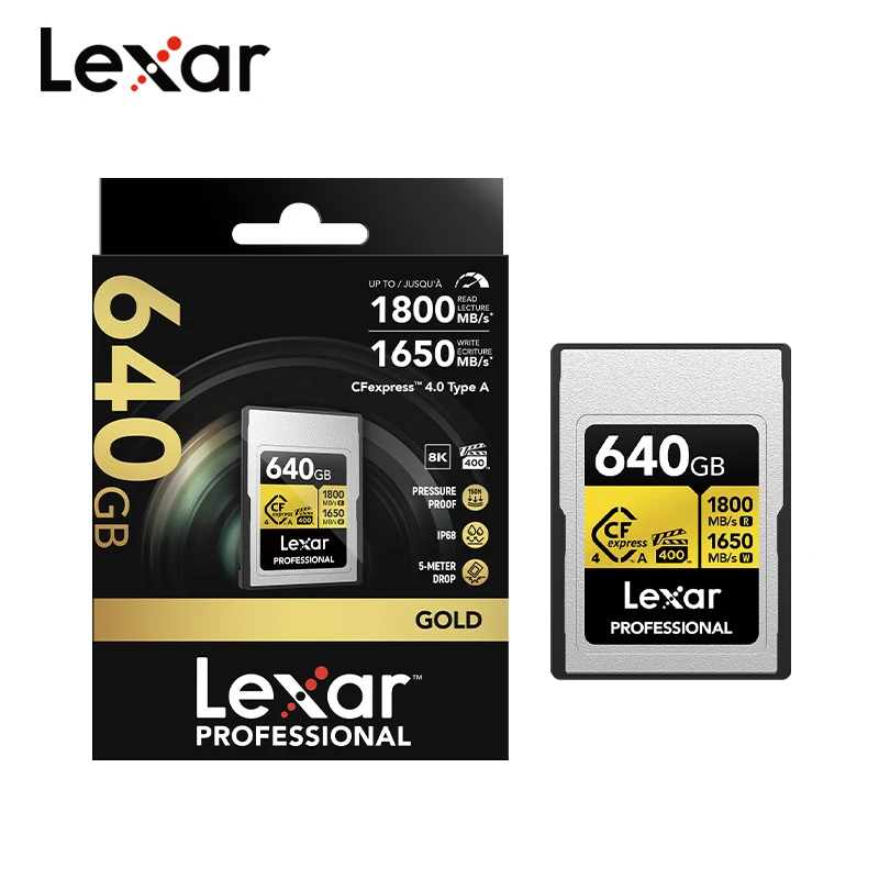 Lexar Professional CFexpress Type A Card GOLD Series CFE Memory