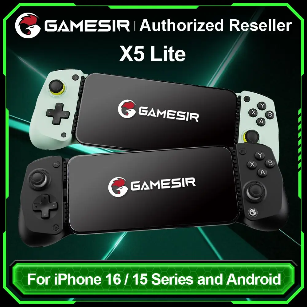 Gamesir X5 Lite Controller for Mobile Gaming Smartphone Phone Gamepad Compatible Android and iOS Hall Effect Sticks Type-C