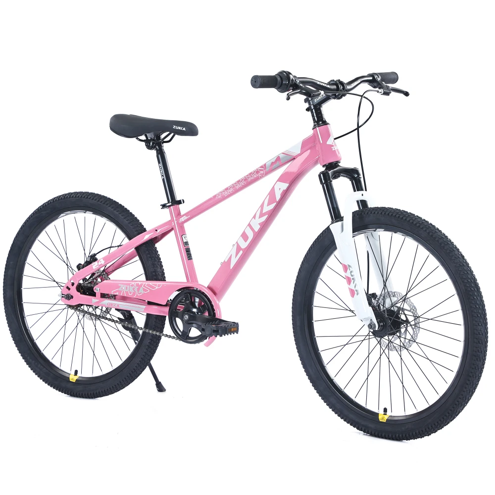

ZUKKA Mountain Bike,24 Inch MTB for Boys and Girls Age 9-12 Years,Multiple Colors