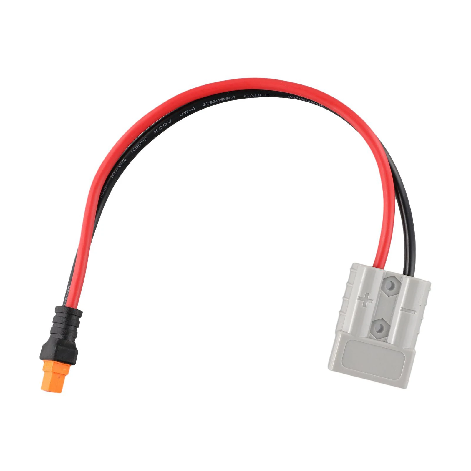 1 X 50A 10AWG Adapter Cable For Andersons To XT60i Connector Portable Powers