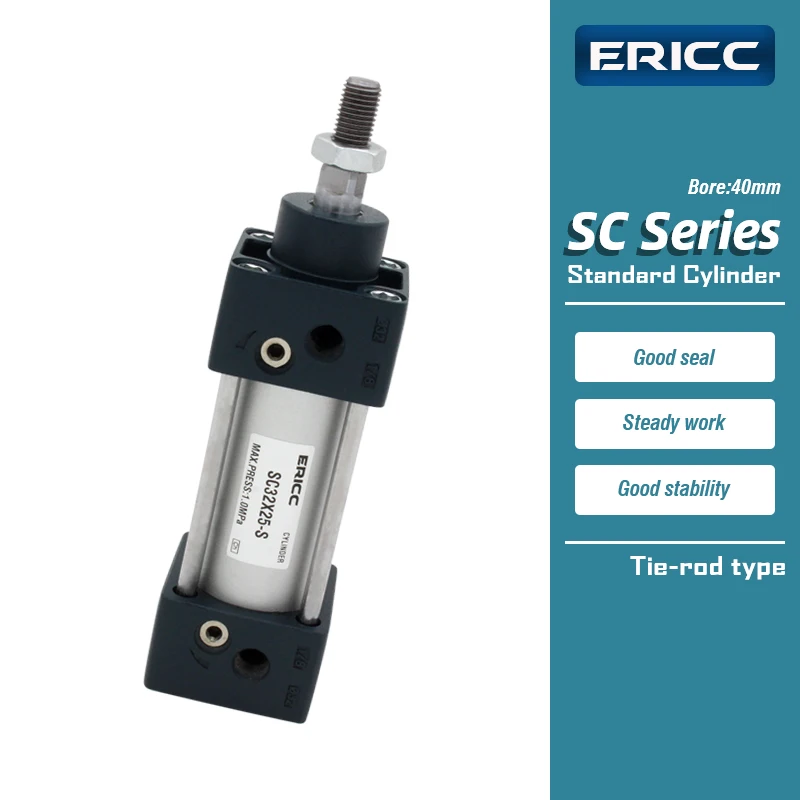 

Стандартные воздушные цилиндры серии SC40 двойного действия SC40X50S SC40X100 SC40X150S SC40X500S SC40X600S