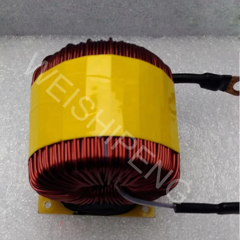 

1mH-50A 0.5mH-80A-100A High power ferrosilicon magnetic particle core inductor / reactor filter inductor