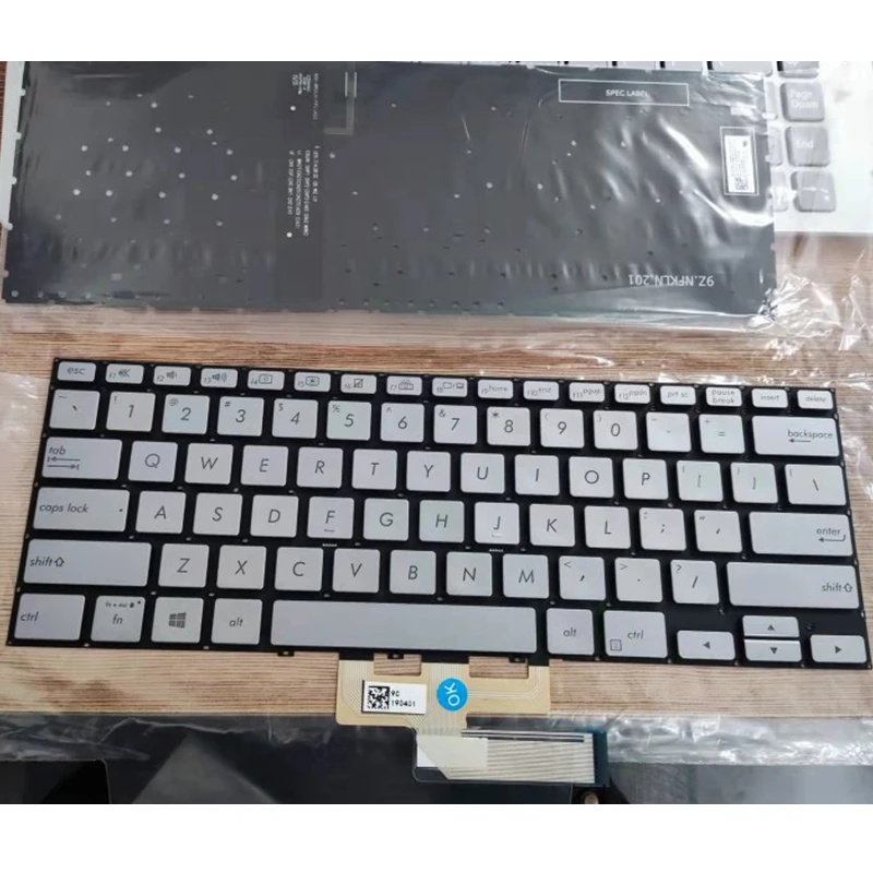 

New LA/US/RU/PO Keyboard for ASUS ZenBook flip 14 UX462 UX462DA UM462 0KNB0-262NUS00 Backlit