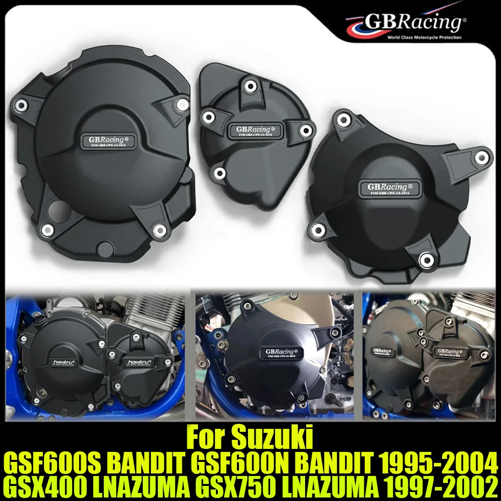 

GBRacing For Suzuki GSX1200 LNAZUMA 1998-2002 GSF1200S/N/GT/SZ BANDIT 1996-2006 Motorcycle Engines Protection Cover