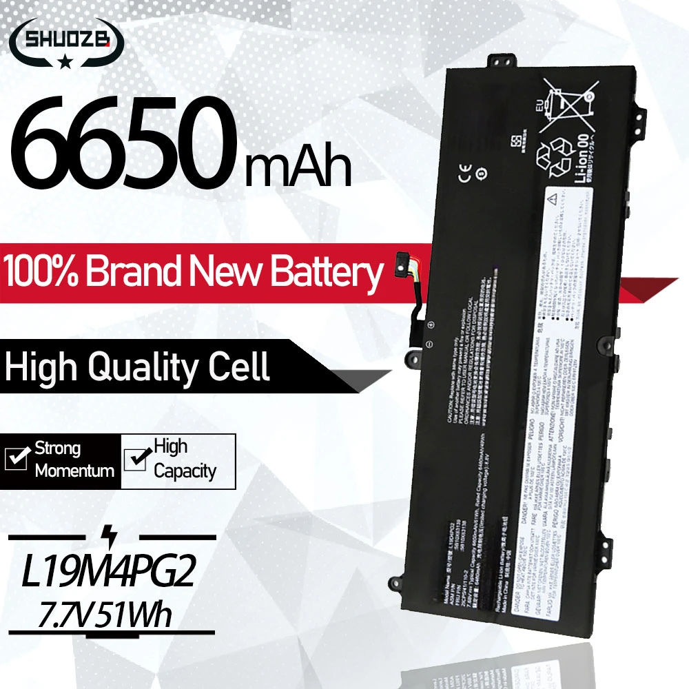 

New L19M4PG2 L19D4PG2 L19L4PG2 Battery For Lenovo Flex 5-1570 5-1470 SB10X63137 SB10X63139 SB10X63140 5B10X63136 5B10X63138 7.7V