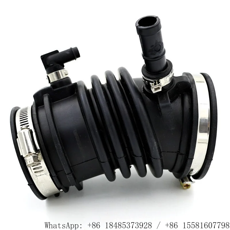 DS7Z-9B659B 5183033 Air Intake Hose 2Pcs Fit 2013 Fusion 2.5L Engine Rubber Inlet Pipe Auto Replacement Rubber Tube