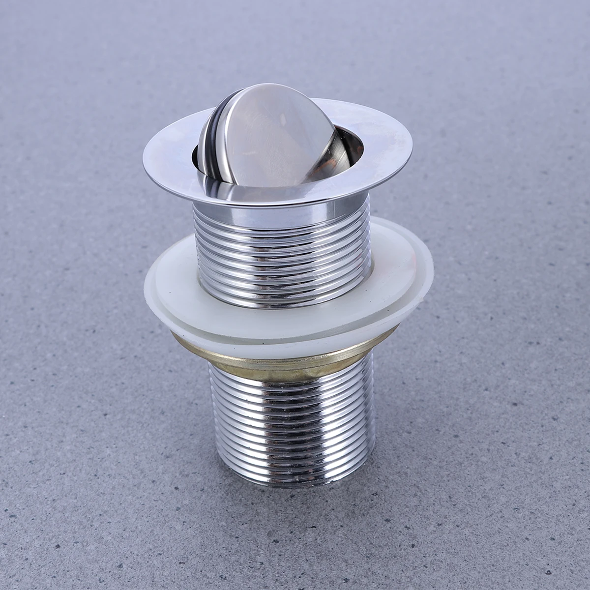 

Professional Waste Plug Durable Kitchen Bathroom Laundry Sealed Flat Cover Stop Water Downpipe Drainer Washbasin Drainer Basin