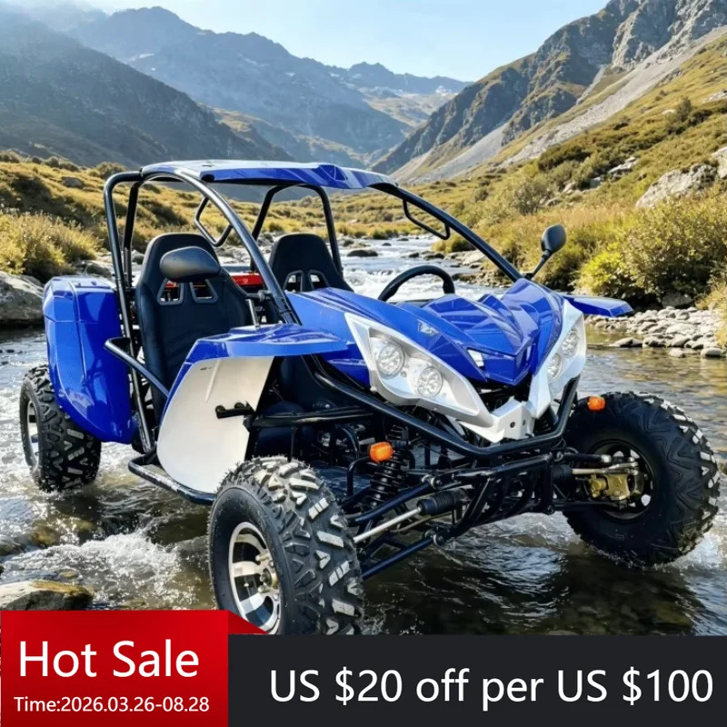 Tc Raxen sells UTV SUV 300cc Automatic Transmission Adult CE Certified CVT 4x2 Wheelbase for Jungle Off-Road