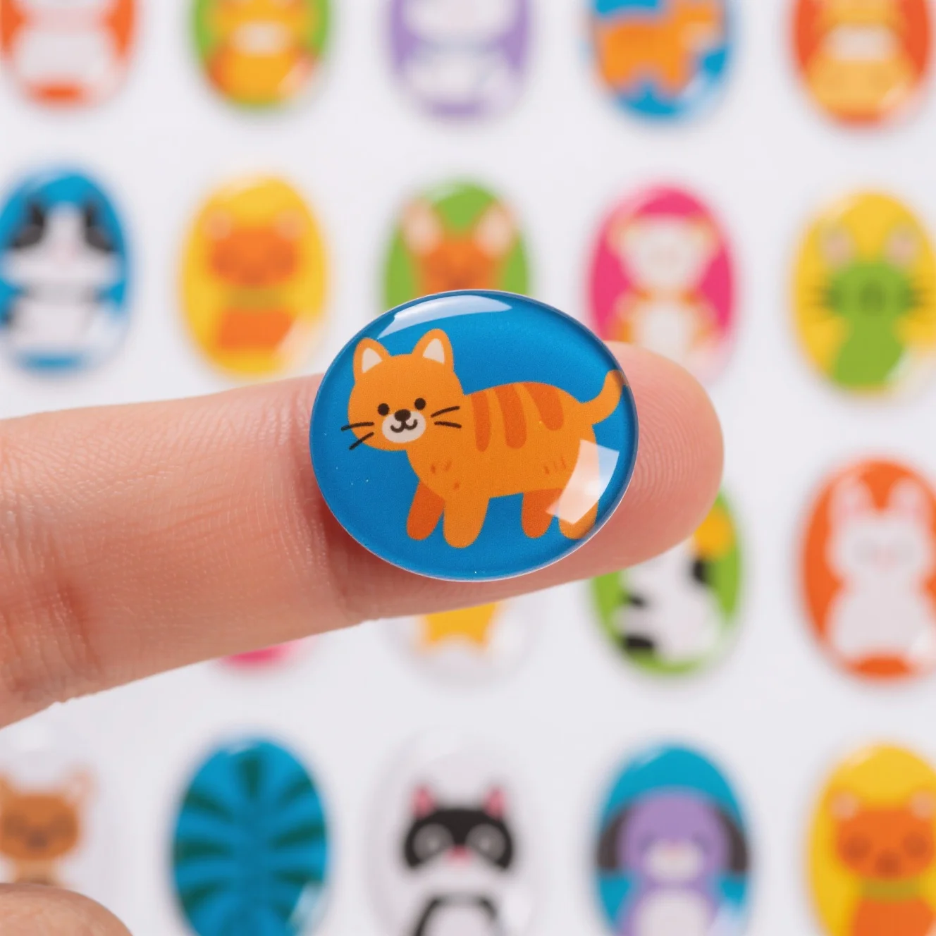 Epoxy Resin Dome Stickers For Enhanced Button And Keypad Functionality