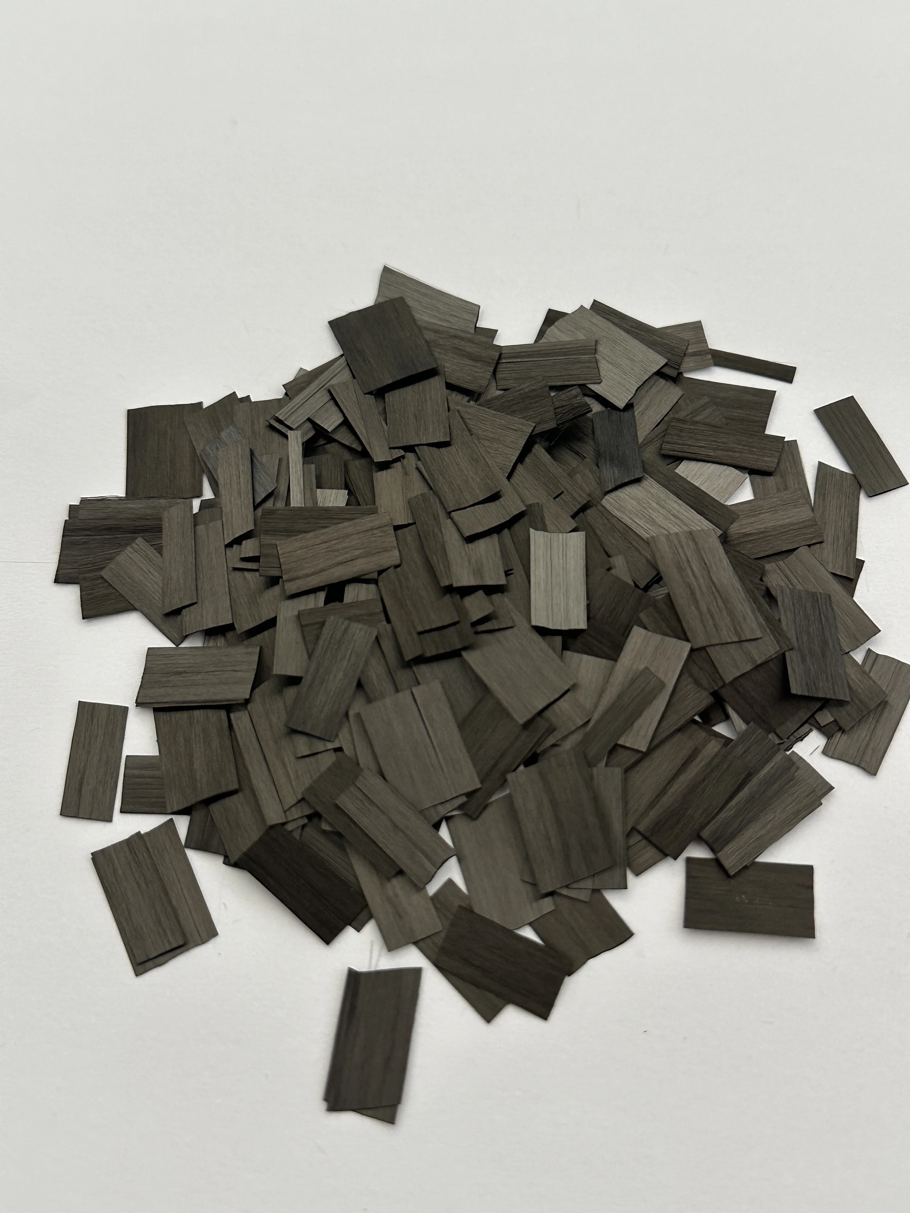 Fibras de Carbono Cortadas de 12 mm, Material de Fibra de Carbono, Fibra Forjada para Equipaje y Materiales Compuestos, Longitud Personalizada