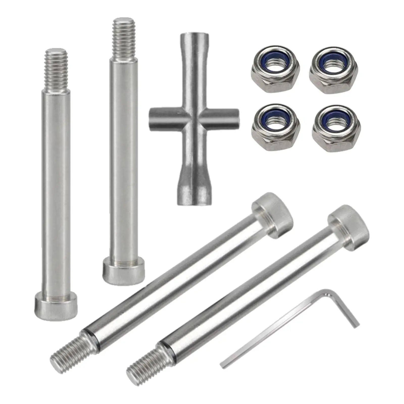 金属製 RC クローラーネジ ナット ボルトセット 1/5 スケールトラック用ユニバーサル交換部品