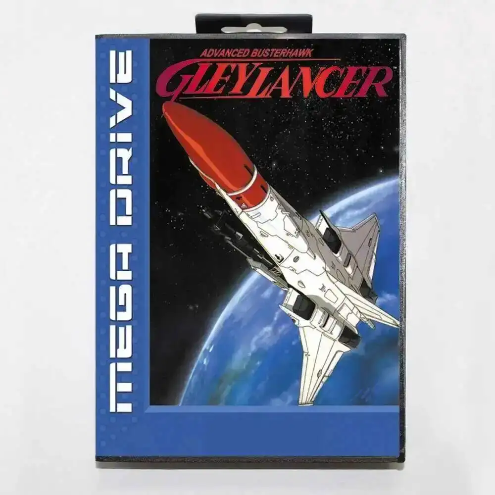 AB Gleylancer MD Game Card with Box for 16 Bit Sega Megadrive Genesis System