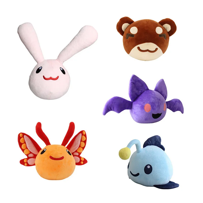 Anime Game Flutter Slime Stuffed Plush Toys Kawaii Character Figure Slime Plush Toys Cute Plushies Gift for Kids Fans Children