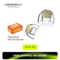 BGVP Liquid Silicone Eartips with Oxygen-Free Copper Core, Soft Skin-Friendly Ear Tips for In-Ear Earphones