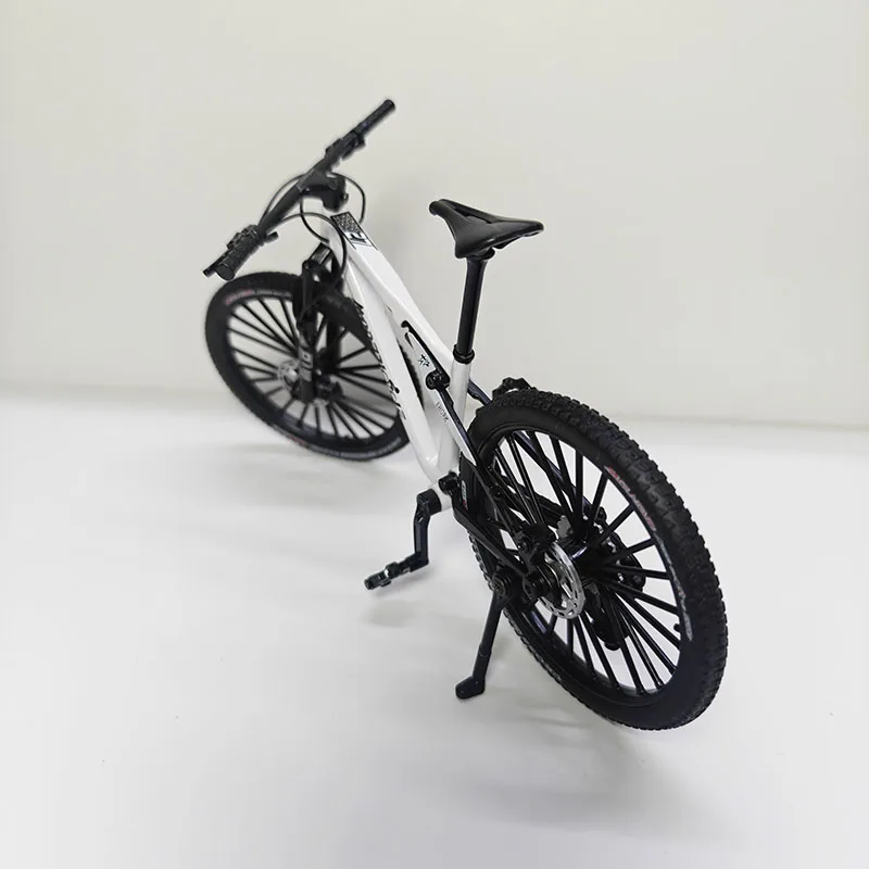 1: 8 Mini modello di bicicletta in lega pressofusa per mountain bike simulazione bici in metallo simulazione collezione regalo giocattoli ragazzi