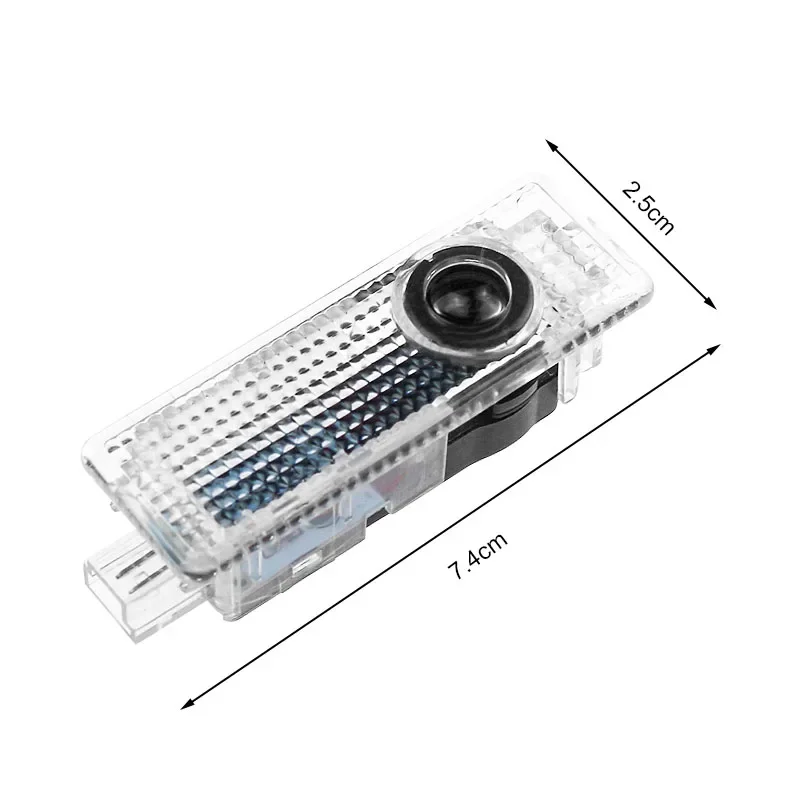 Proyector láser con logotipo de luz de puerta de coche, luz de bienvenida para BMW M Performance M3 M5 M6 Power E39 E36 F20 G20 E87 E46 E90 E60 F30