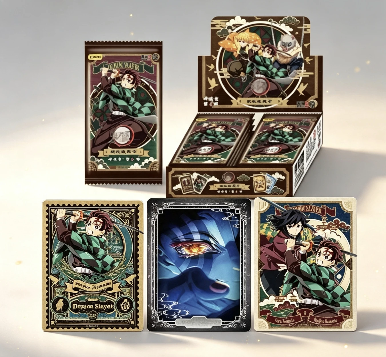 KAYOU Dawn‑Series Warrior Style Collectible Trading Cards Paper Hobby Card Desktop Ornament Souvenir Gift For Collectors