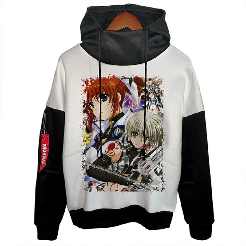 العصرية مقنعين Fce البلوز Harajuku Sle طويل Sve جولة Ne طباعة ملابس الشارع الشهير للنساء عبر الحدود ip #4