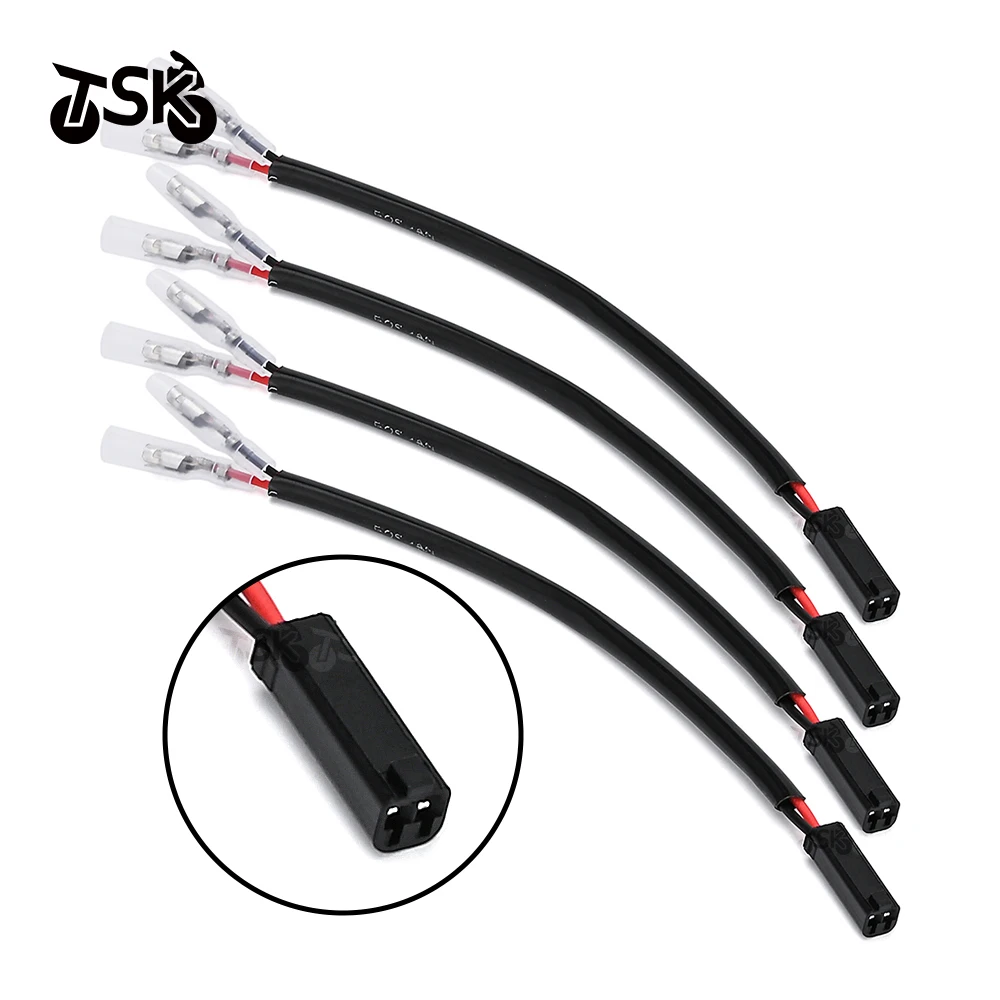 Motorcycle Accessories Turn Signal Harness Connector Plug Adapter For Suzuki GSXR 600 GSR GSXS 750/1000/F GSX 650F/1250FA
