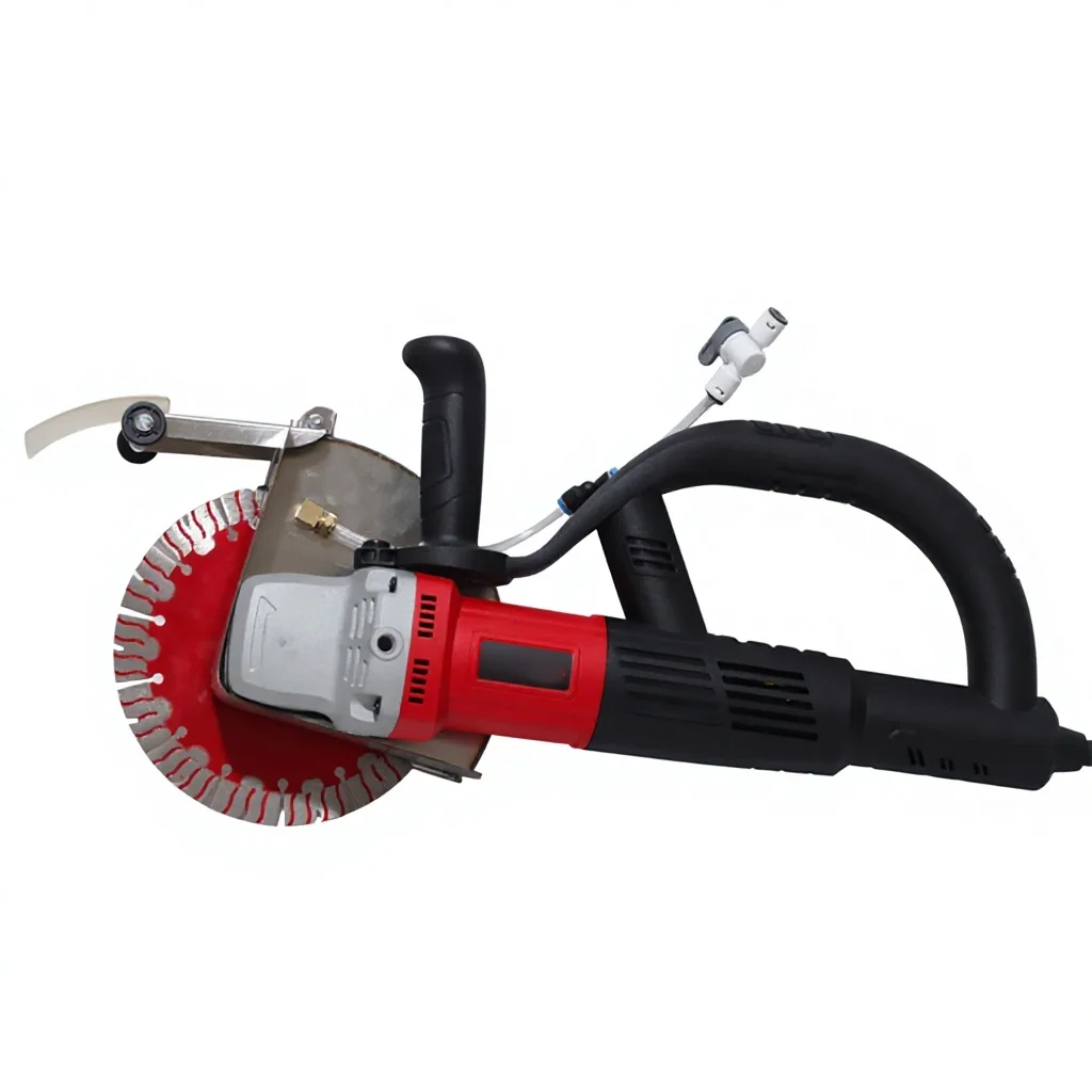 High-Frequency Dust-Free Handheld Circular Saw Wall Cutting Machine 195 Concrete Door Window Opening wall slotting machine