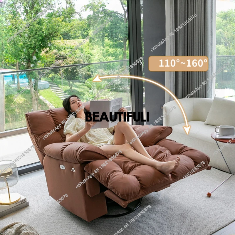 

Multifunctional Electric Sofa Single Person Design Recliner Armchair Chair Swivel Floor Fauteuil Salon Living Room Furniture