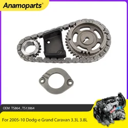 Engine Parts Timing Chain Kit Fit 3.3 L 3.8 L GAS For Dodge Chrysler Pacifica Jeep Wrangler 3.3L 3.8L V6 05-11