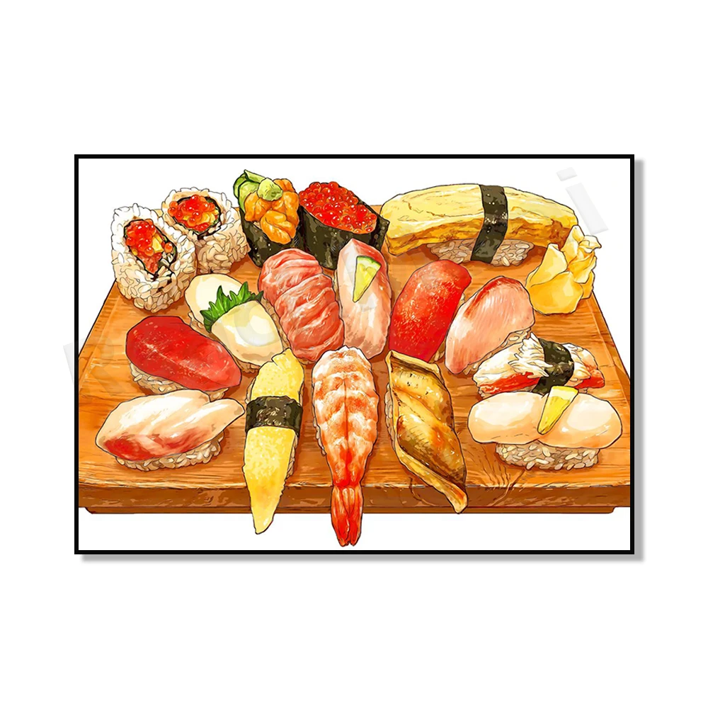 Japanese Lifestyle And Food - Japanese-style Wall Decoration Painting Wall Art