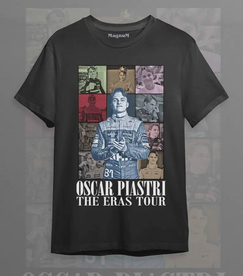 Oscar Piastri The Eras tour Unisex Softstyle T-Shirt