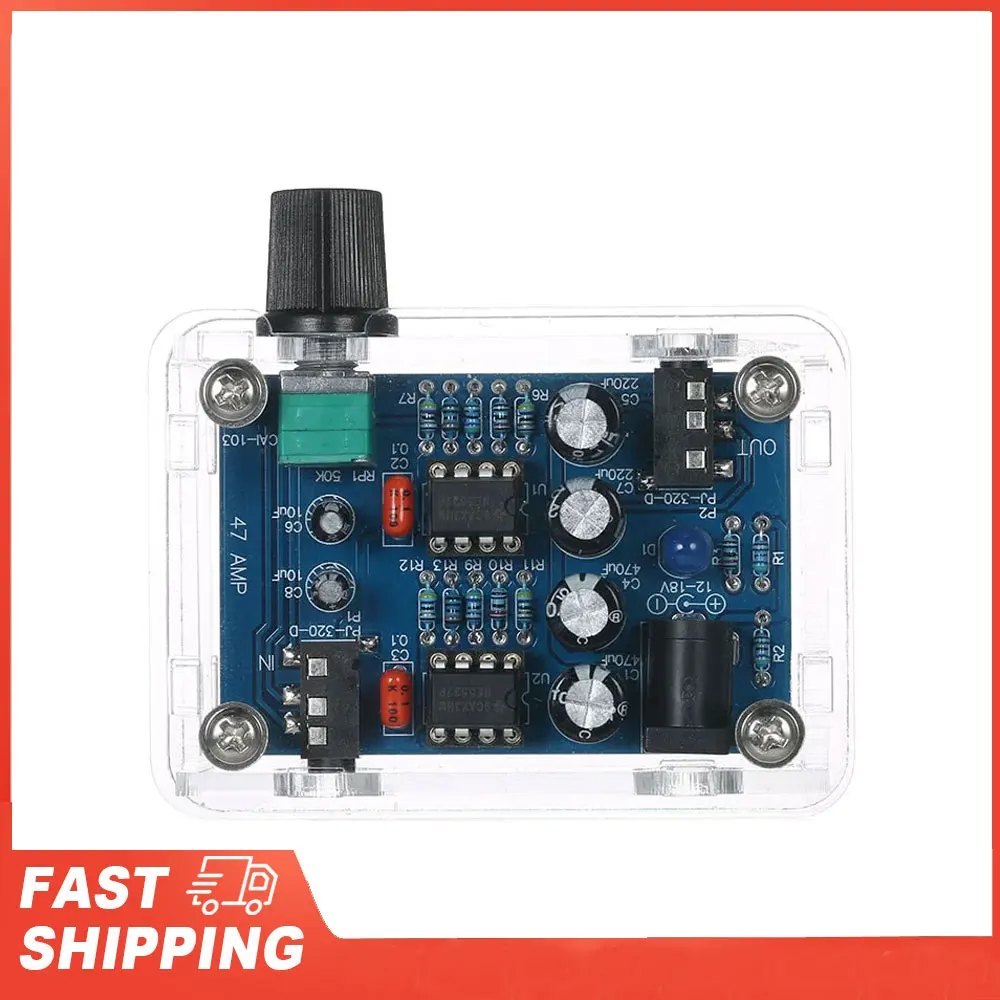 �y�Z�[�����z47 �A���y�A DIY NE5532 �n�C�t�@�C �w�b�h�t�H�� �A���v �L�b�g �����n�E�W���O�t�� DC9V-18V